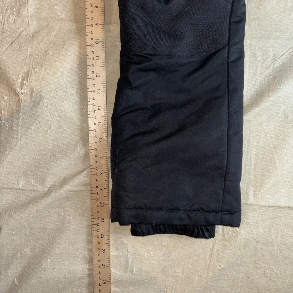Swiss Tech Ski Pants Kids 8 Black Excellent Youth Winter Performance Gear
